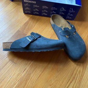 Brand New "Boston" Birkenstock Mens Clogs Size 41
